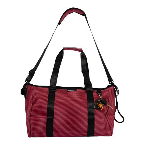 Grid Court Bag Crimson