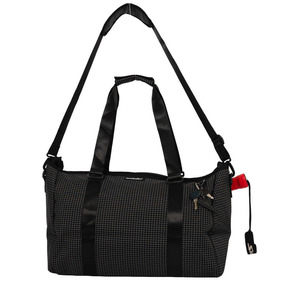 Grid Court Bag Obsidian