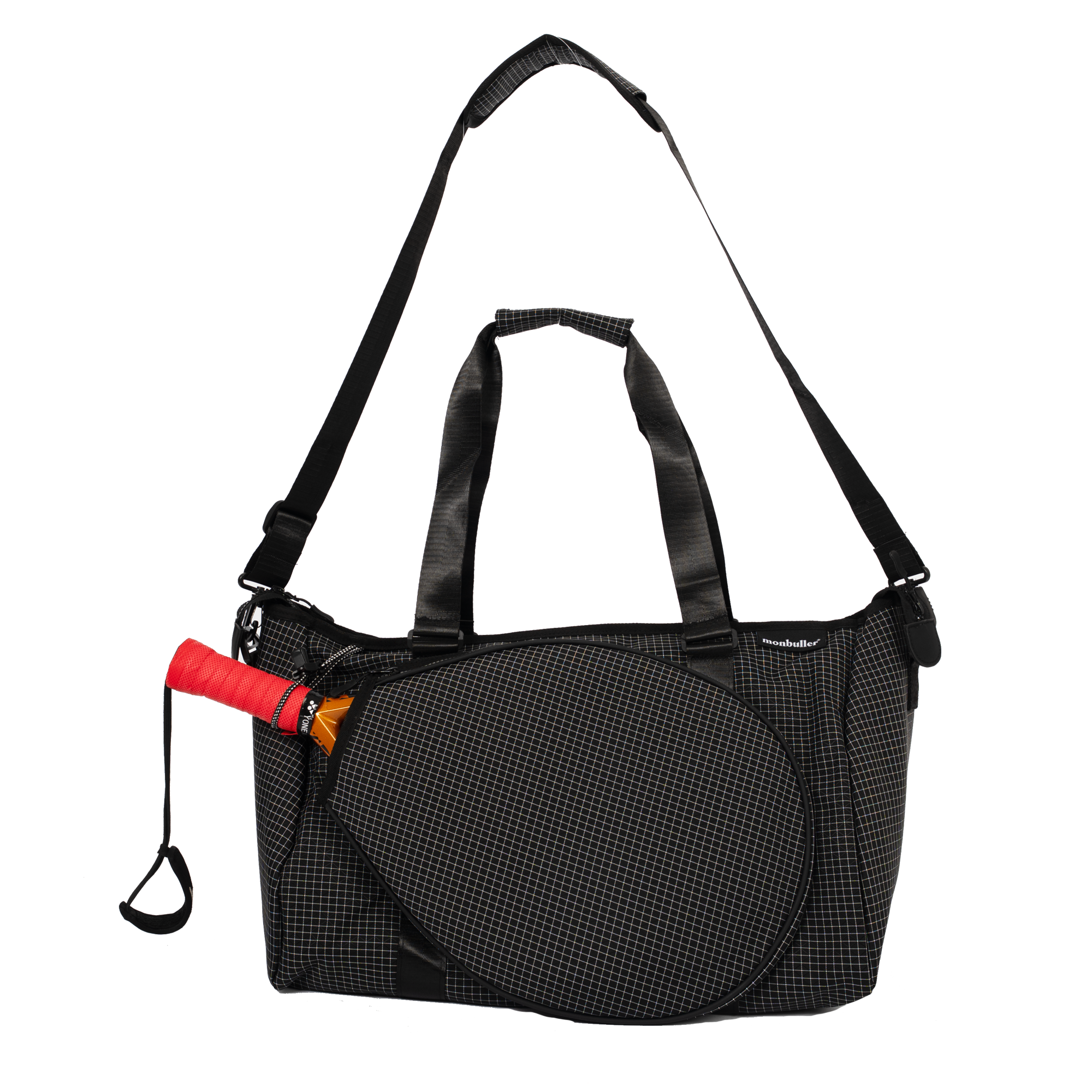 Grid Court Bag Obsidian