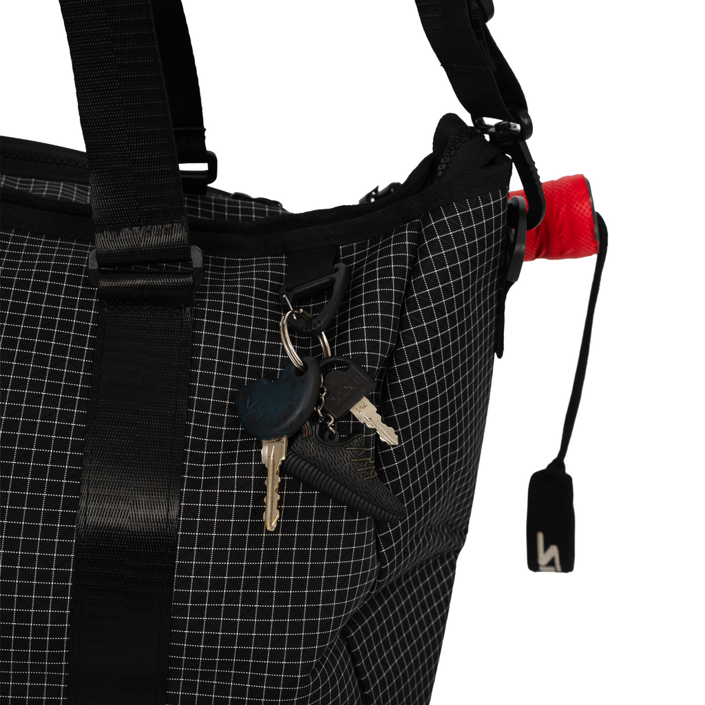 Grid Court Bag Obsidian