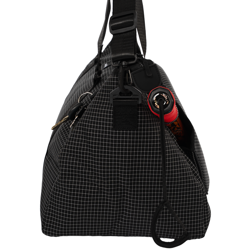 Grid Court Bag Obsidian