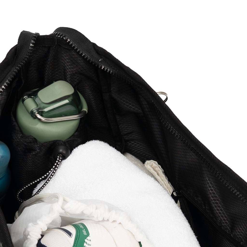 Grid Court Bag Obsidian
